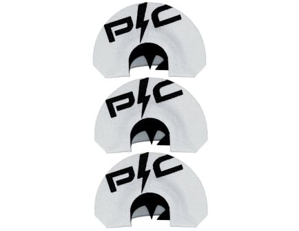 Power Calls Beau Brooks Signature Mockingbird Diaphragm Call, Black/White Pack of 3