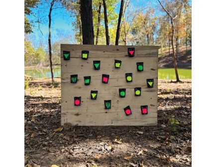 Triumph Systems Pop Packs Bursting Splatter Target, Magenta/Green/Yellow