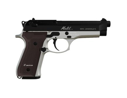Derya Melik 9mm 4.90" 10rds, Silver