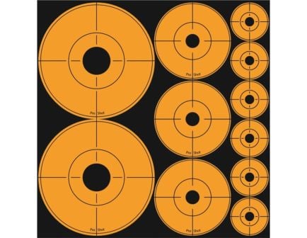 ProShot Assorted Target Dot, Orange