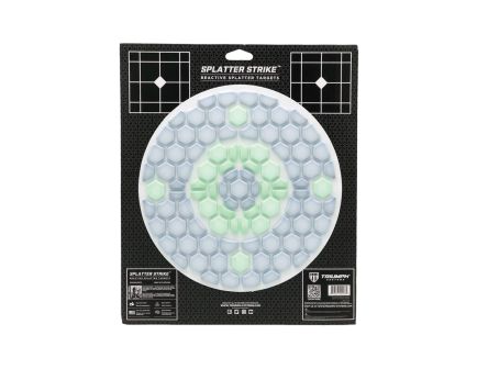 Triumph Systems Splatter Strike Oozing Reactive Bullseye, Black/White