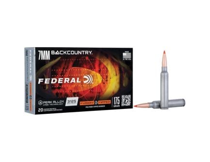 Federal Fusion 7mm Backcountry 175 gr PT 20rds