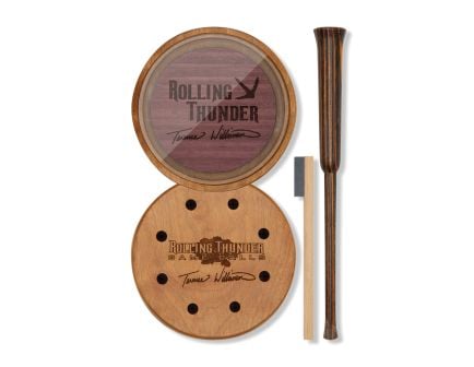 Rolling Thunder Game Calls Terence Williamson Turkey Crystal Pot Call