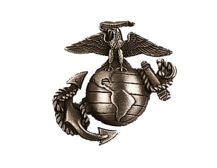 Rothco U.S.M.C. Cap Pin - Bronze
