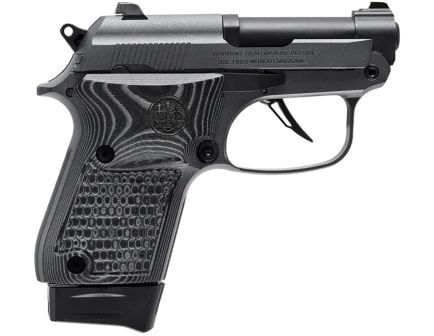 Beretta 20X Bobcat 2.4" .22LR 8rd Pistol, Black/Silver w/ G10 Grips - J20X22R8M2