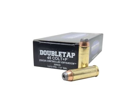 DoubleTap Ammunition Controlled Expansion .45 Colt +P 250 gr JHP 20rds