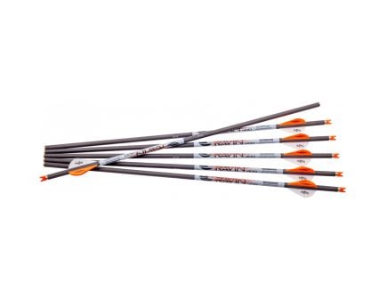 Ravin Crossbow Arrows 400gr. 6 Pack, Carbon - R139