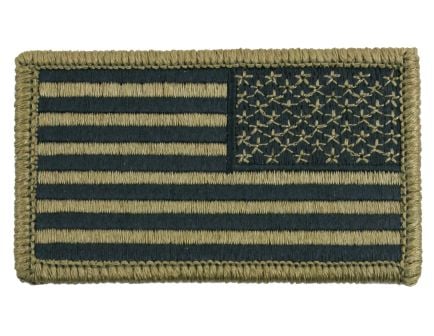 Rothco Ocp American Flag Patch With Hook Back - Orientation Reverse