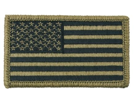Rothco Ocp American Flag Patch With Hook Back - Orientation Normal