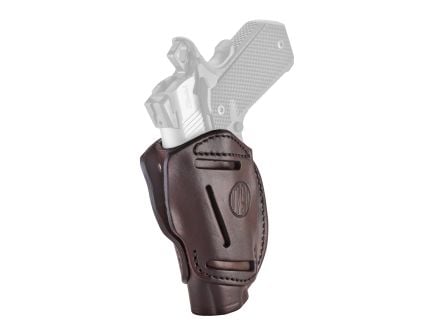 1791 3 Way OWB Ambidextrous Holster, Size 1 Leather Brown - 3WH1SBRA
