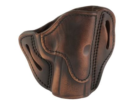1791 Gunleather BH24S 4" OWB Right Hand Leather Holster, Vintage Brown - BH24SVTGR