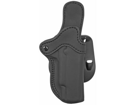 1791 OR, Optics Ready Belt Holster, Size 1, Right Hand, Leather, Stealth Black