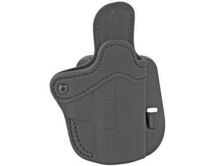 1791 OR, Optics Ready Belt Holster, Right Hand, Stealth Black, Leather - ORPDH21SBLR
