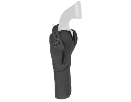 1791 Single Action Revolver Holster OWB, fits most 5.5" Barrels and Shorter, Black Leather