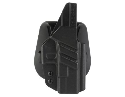 1791 Tactical Paddle Holster, OWB, Kydex, fits Glock, Right Hand, Black