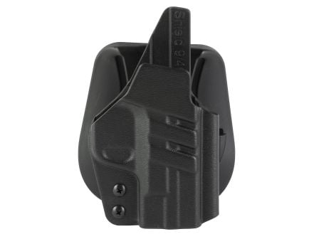 1791 Tactical Paddle Holster, OWB, Kydex, S&W Shield, Right Hand, Black
