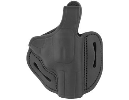 1791 Revolver Thumbreak Holster, Size 2S, Right Hand, Leather, Stealth Black - RVHX2SSBLR