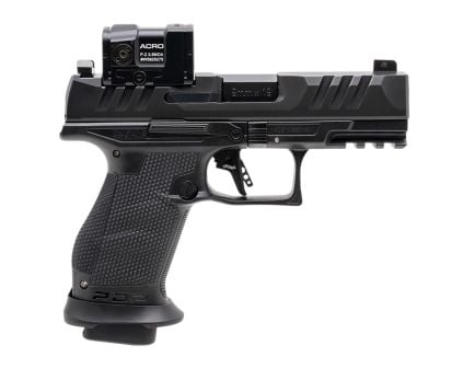 Walther Arms PDP Compact Professional ACRO 4" 9mm 18rd Pistol, Black - 4797067