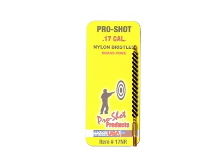 Pro-Shot .17 Cal. Nylon Bristle Rifle Bore Brush 17NR