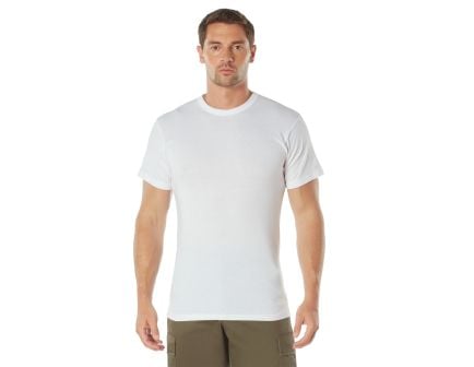 Rothco Solid Color T-Shirt with Cotton / Polyester Blend