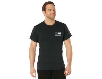 Rothco Honor and Respect 2-Sided Thin Blue Line Flag T-Shirt