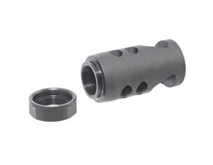 Ruger Hybrid Muzzle Brake 5/8"-24 tpi - Superior Recoil Control in Matte Black - 90590