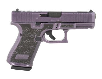 Glock G19 Gen5 MOS 4.02" 15rd Amethyst Purple Cerakote Ported Pistol - UA195S204NAMYT