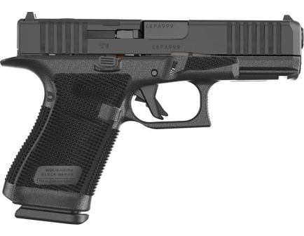 Glock 19 Gen 6 Austria 4.02" 9mm Luger (3)10rd O.R Handgun, Black - P61950201