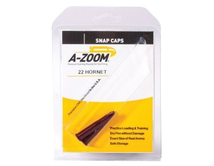 A-Zoom .22 Hornet Snap Cap, Pack of 2