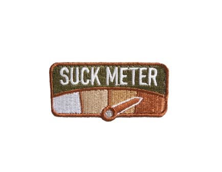 Rothco Suck Meter Morale Patch