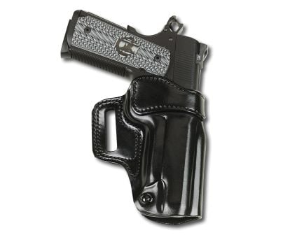 Galco Avenger 1911 Leather OWB Holster Right, Black - AV212B