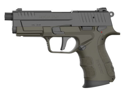 Retay RXP 4" 22LR 10rd Pistol, OD Green - RXP22ODBLKS10TH