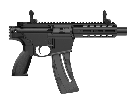 Retay RA22 8" .22lr 25rd MLOK Black Aluminum Pistol - RA1522PST-BLK-MLOK