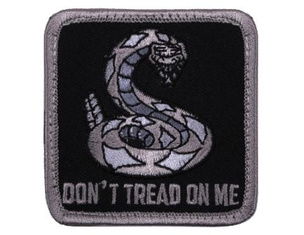 Rothco Dont Tread On Me Morale Patch - Black, Packaging Bulk Packaging