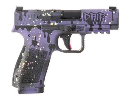 Canik Pistol METE MC9LS Signature Series Midnight Drip 3.64" 9mm 17rd OR Pistol - HG7896DRP-N