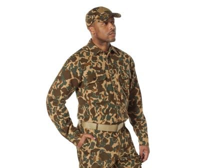 Rothco X Bear Archery Fred Bear Camo Flannel Shirt