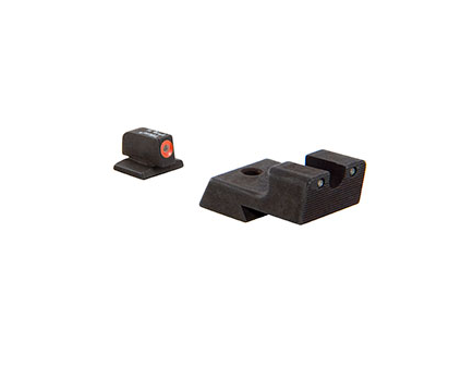 Trijicon 1911 Novak Cut HD Night Sight Set-Orange Front - CA128O