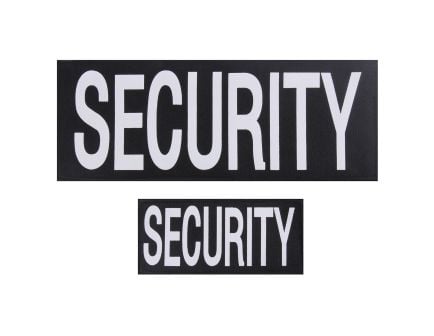 Rothco Security Patch With Hook Back - Set 1 Small 1 Large
