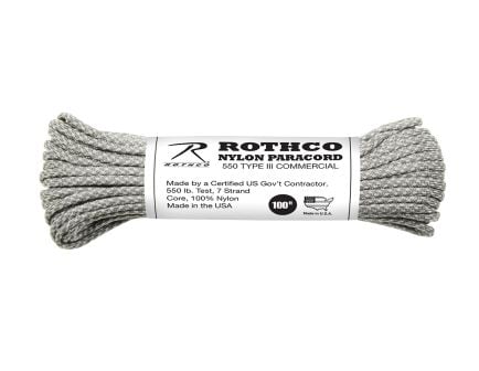 Rothco 550Lb Type III Nylon Camo Paracord - Acu Digital Camo, 100