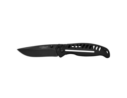 Camillus EDC3 Folding Drop Point Knife, Black - CAM-19430-001