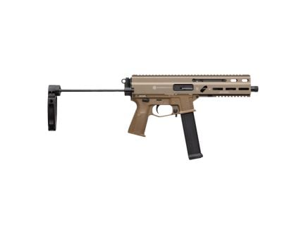 Grand Power Stribog SP45A3 8" .45 ACP Sub Pistol PDW Tailhook Brace FDE