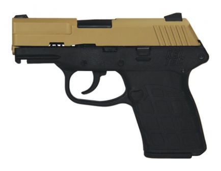 Kel-Tec Pistol PF9 Tan Cerakote, Black Grip Pistol PF9TANBLK
