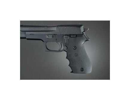 Hogue Rubber Grips for Sig Sauer P220 with Finger Grooves Black 20000