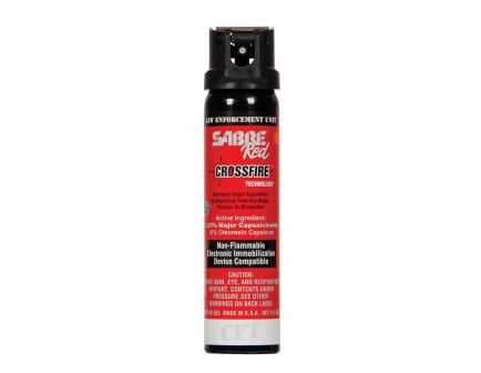 Sabre Red Crossfire Law Enforcement Gel Pepper Spray - 3.0 Oz