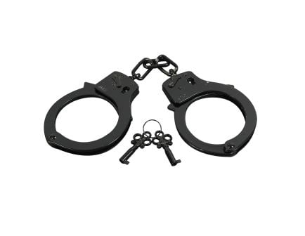 Rothco Double Lock Steel Handcuffs - Black