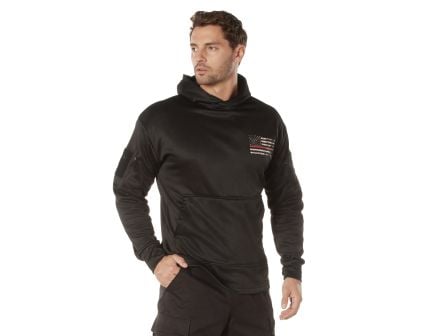 Rothco Concealed Carry Thin Red Line Hoodie