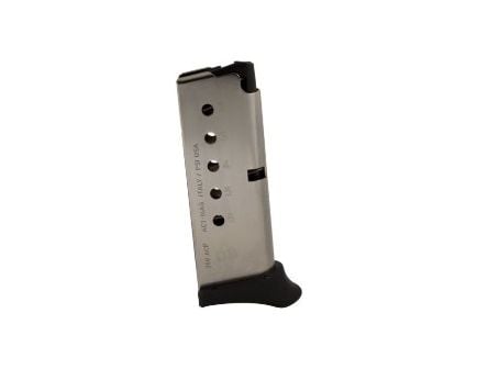 Diamondback DB380 6rd Magazine w/ Finger Extension - Stainless Steel SSG02