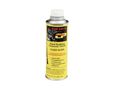 Chem-Pak Pro-Custom Oil Gunstock Finish Liquid, 9 oz Bottle Clear