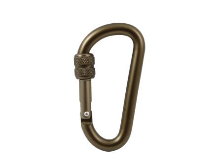 Rothco 80Mm Locking Carabiner - Coyote Brown