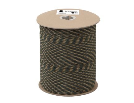 Rothco Nylon Paracord 550Lb 1000 Foot Spool - Woodland Camo